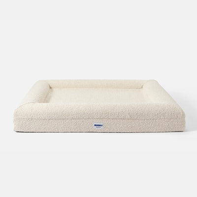 Letto ortopedico per cani myBuddy colore beige taglia grande