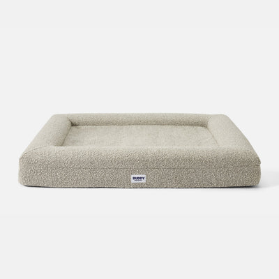 Letto ortopedico per cani myBuddy grigio taglia grande